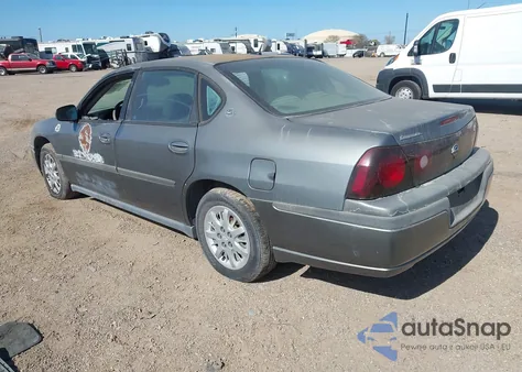 2005 Chevrolet Impala из США, поврежденный, VIN 2G1WF52EX59377679